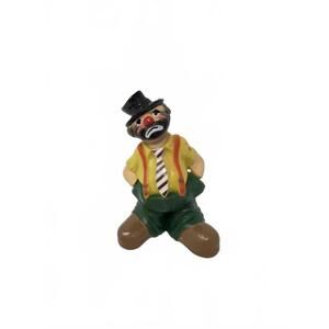 1977 Wilton Woodridge Plastic Hobo Clown Cake Topper Figurine